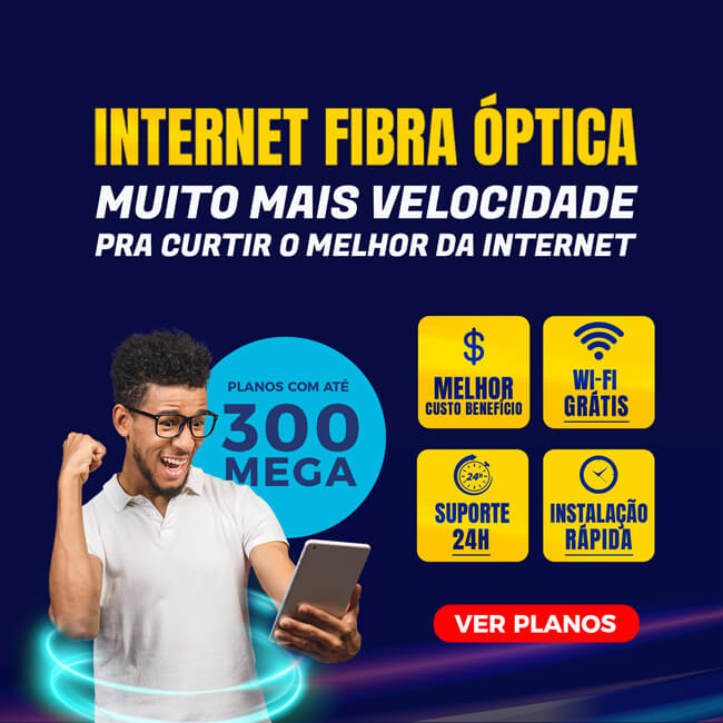 Planos de Internet, Fibra Óptica e Telefonia Fixa em Nova Iguaçu